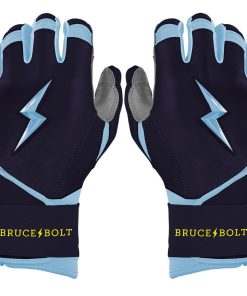 Bear Series Long Cuff Batting Gloves - Tampa Blue