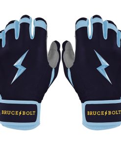 Bear Series Short Cuff Batting Gloves - Tampa Blue