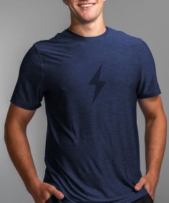 SuperSoft BOLT Short Sleeve Shirt - Navy