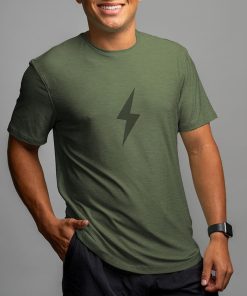 SuperSoft BOLT Short Sleeve Shirt - Olive Green