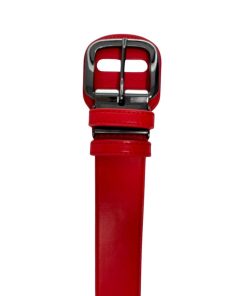 Premium Pro Adjustable Baseball Belt - Maroon