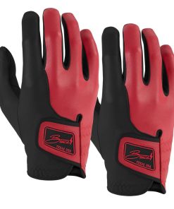 Bear Series Golf Gloves (On Right. 2-Pack) - Lubbock Black