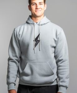 BOLT Hoodie - Grey/Black Bolt
