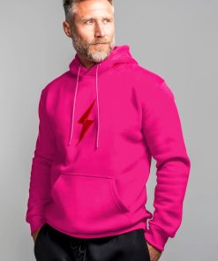 BOLT Hoodie - Pink/Red Bolt