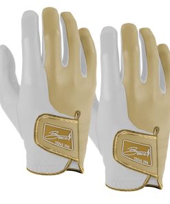 Gabby Golf Girl Creator Series Golf Gloves (On Right. 2-Pack) - Gold