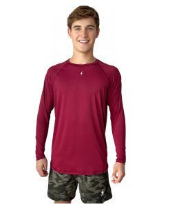 Performance Long Sleeve Shirt - Maroon