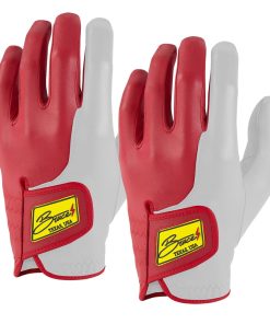 Sergio Garcia Signature Series Golf Gloves (On Left. 2-Pack) - Red/White