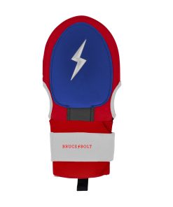 Bear Series Sliding Mitt - Red. White & Blue