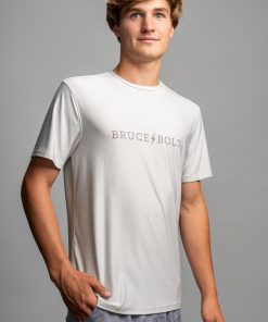 SuperSoft BRUCE BOLT Short Sleeve Shirt - Grey