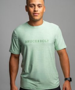 SuperSoft BRUCE BOLT Short Sleeve Shirt - Mint Green