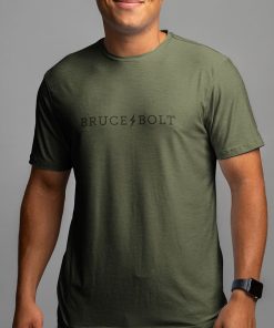 SuperSoft BRUCE BOLT Short Sleeve Shirt - Olive Green