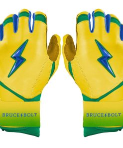 Coach RAC Creator Series Long Cuff Batting Gloves - Yellow