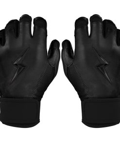 Bear Series Short Cuff Batting Gloves - Blackout