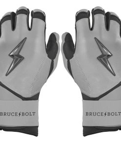 Grey Series Long Cuff Batting Gloves - Charcoal