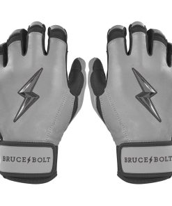Grey Series Short Cuff Batting Gloves - Charcoal