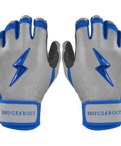 Grey Series Short Cuff Batting Gloves - Royal Blue