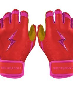 Harrison Bader Signature Series Short Cuff Batting Gloves - Pink