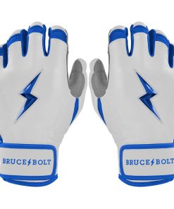 Chrome Series Short Cuff Batting Gloves - Royal