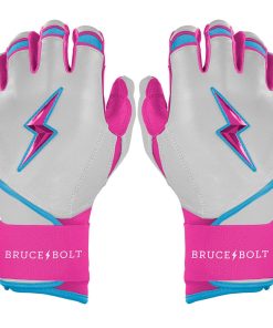 Perfect Game Collab Series Long Cuff Batting Gloves - Summer Swirl