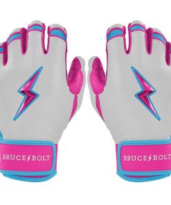 Perfect Game Collab Series Short Cuff Batting Gloves - Summer Swirl