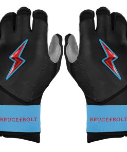 Bear Series Long Cuff Batting Gloves - Miami Black
