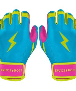 Bear Series Short Cuff Batting Gloves - Caribbean Blue