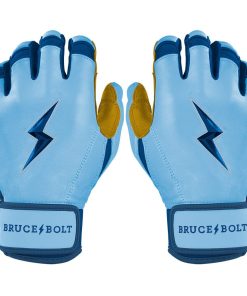 Bear Series Short Cuff Batting Gloves - Carolina Blue