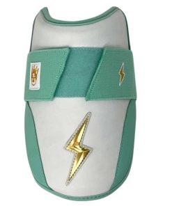 King of JUCO Creator Series 6 Elbow Guard - White/Mint