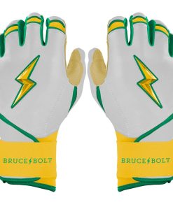 Nick Kurtz Signature Series Long Cuff Batting Gloves - Vegas White