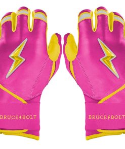 Dexter McCleon Jr. Signature Series Long Cuff Batting Gloves - Pink Lemonade