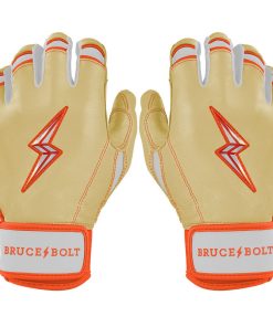 Max Clark Signature Series Short Cuff Batting Gloves - Clark Ivory
