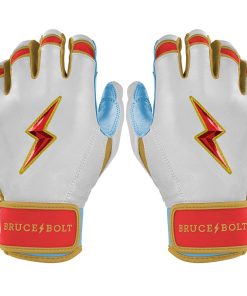 Rintaro Sasaki Signature Series Short Cuff Batting Gloves - White