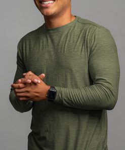 SuperSoft Long Sleeve Shirt - Olive Green