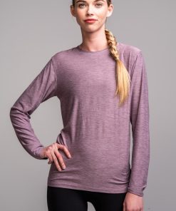 Women's SuperSoft Long Sleeve Shirt - Cranberry